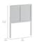 Flash Furniture Twin White Wooden 2 Panel Adjustable Headboard MG-9708THB-T-WHT-GG - alternate 10